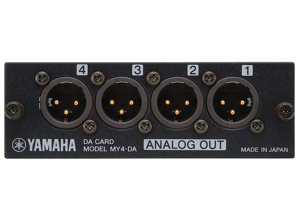 Yamaha MY4-DA Ekspansjon 4-channel line-level analog output card